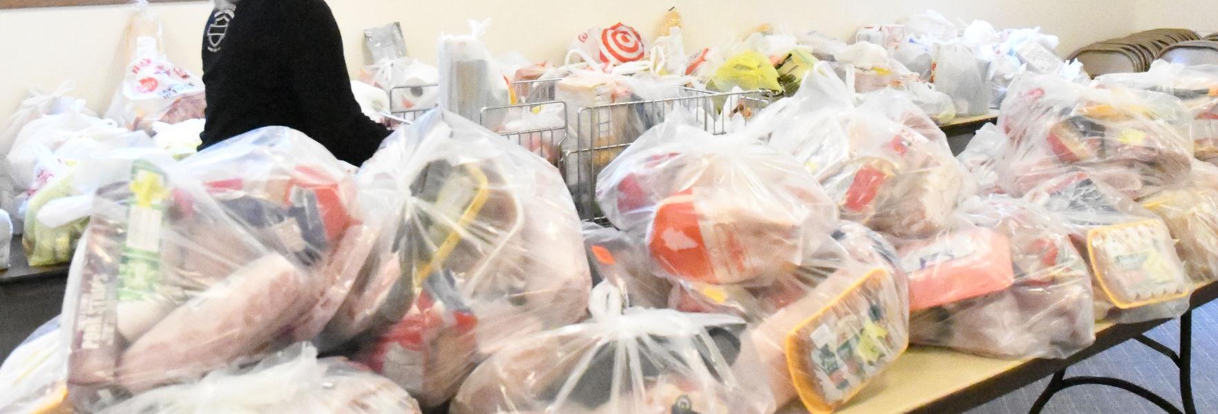 Frozen and non-perishable food items